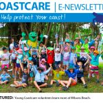 Coastcare eNewsletter cover of group of children.