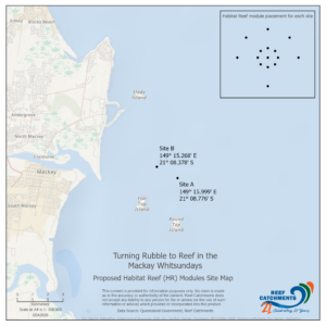 Map of HR Modules Placement in Port of Mackay