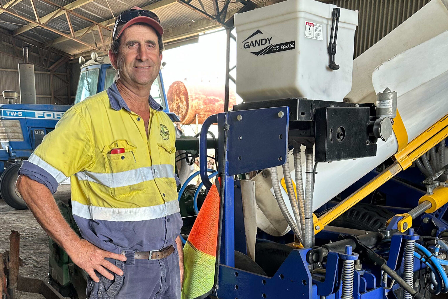 Major Grants helps Sandiford grower Jeff Grech improve soil health, water quality, and