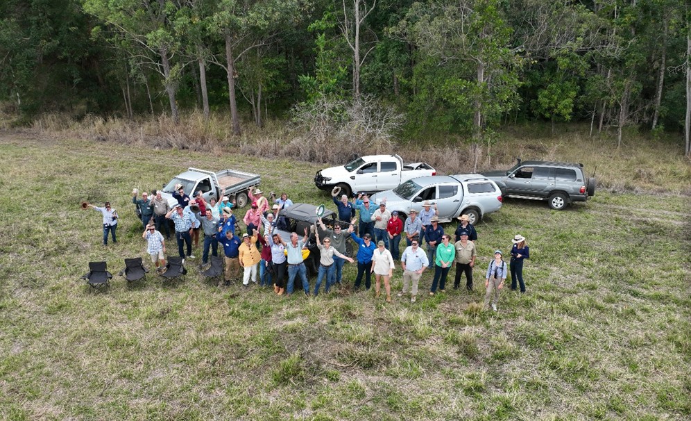 Grazing forum paddock group shot